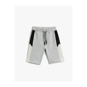 Koton Cotton Shorts with Tie Waist