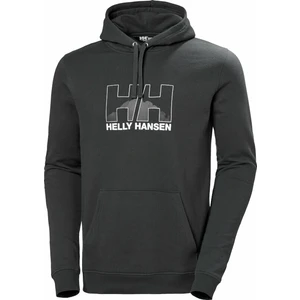 Helly Hansen Nord Graphic Pull Over Hoodie Ebony L Bluza outdoorowa