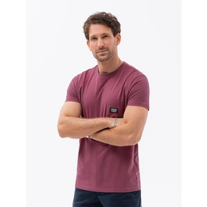 Ombre Men's cotton t-shirt with pocket