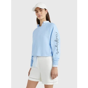 Light blue Womens Sweatshirt Tommy Hilfiger - Women