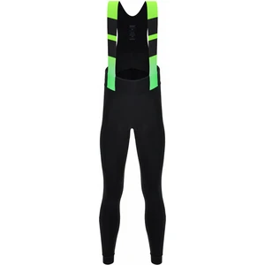 Santini Command Bib Tights Verde Fluo 2XL Cyklonohavice