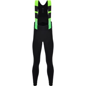 Santini Command Bib Tights Verde Fluo 2XL Fahrradhose