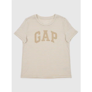 GAP Striped T-shirt with logo - Women