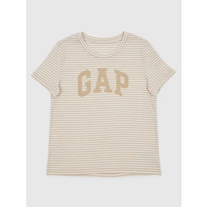 GAP Striped T-shirt with logo - Women