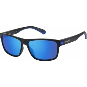 Polaroid PLD 2121/S 5X/0VK Matte Black/Blue Gafas deportivas