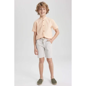 DEFACTO Boys Linen Look Shorts