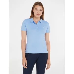 Light blue women's polo shirt Tommy Hilfiger 1985 - Women