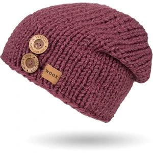 Čepice WOOX Berry Button Beanie