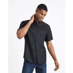 Celio Damopoc Linen Shirt - Men