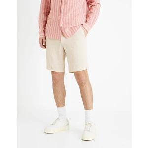 Celio Dolinusbm Linen Shorts - Men