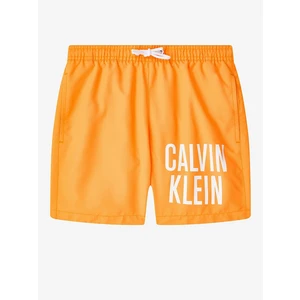 Oranžové klučičí plavky Calvin Klein - unisex