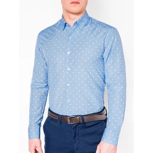 Ombre Clothing Men's elegant shirt with long sleeves K463