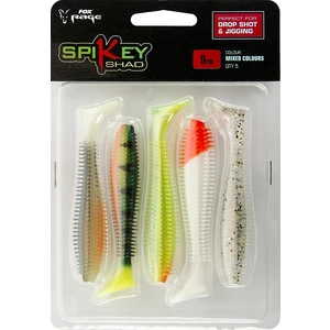 Fox rage gumová nástraha spikey shad mixed pack colours 5 ks-9 cm