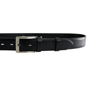 Penny Belts Pánský kožený společenský opasek 35-020-4-60 black 105 cm