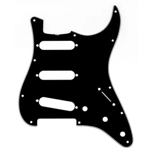 Fender 62´ Strat Pickguard Black