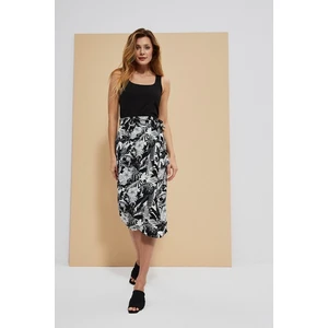 Skirt with floral print