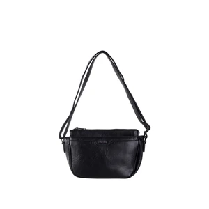 Black Women's Messenger Bag with Long Strap