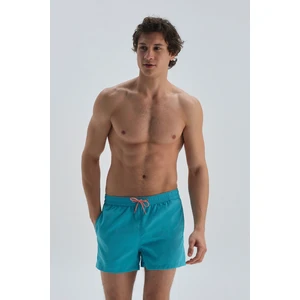 Dagi Swim Shorts - Turquoise - Plain