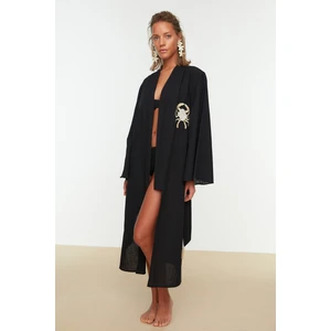 Trendyol Kimono & Caftan - Schwarz - Relaxed fit