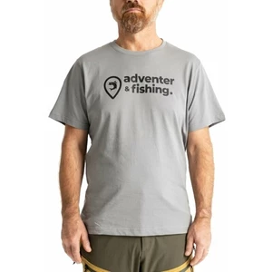 Adventer & fishing Koszulka Short Sleeve T-shirt Titanium 2XL