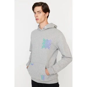 Trendyol Sweatshirt - Gray - Regular fit