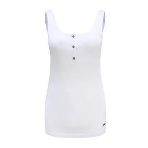 Women's cotton tank top ALPINE PRO LOXA white