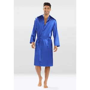 Férfi fürdőköpeny DKaren DKaren_Male_Housecoat_Christian_Cornflower