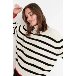 Trendyol Sweater - Ecru - Oversize