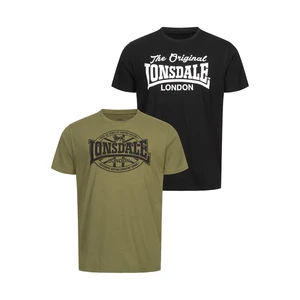 Lonsdale Men's t-shirt regular fit double pack