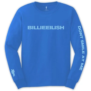 Billie Eilish T-shirt Smile Bleu L