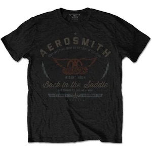 Aerosmith Ing Back in the Saddle Unisex Black M