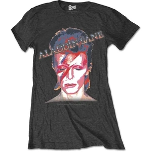 David Bowie Koszulka Aladdin Sane Czarny-Graficzny M