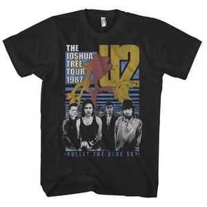 U2 T-Shirt Bullet The Blue Sky Black M