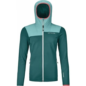 Ortovox Fleece Plus Hoody W Pacific Green XS Pulóver