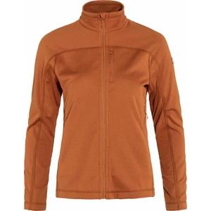 Fjällräven Outdoor Hoodie Abisko Lite Fleece Jacket W Terracotta Brown XL