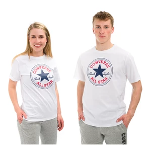 White Unisex T-Shirt Converse - Women