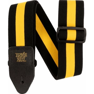 Ernie Ball 5328 Stretch Comfort Racer Yellow Strap Textil gitár heveder