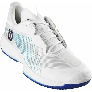 Wilson Kaos Swift 1.5 Mens Tennis Shoe White/Blue Atoll/Lapis Blue 45 1/3 Pantofi de tenis pentru bărbați