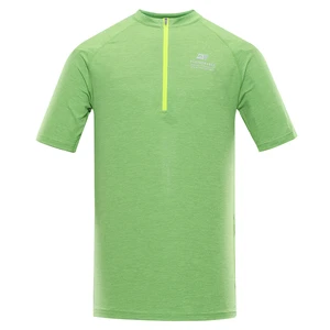 Man quick-drying T-shirt ALPINE PRO LATTER neon safety yellow