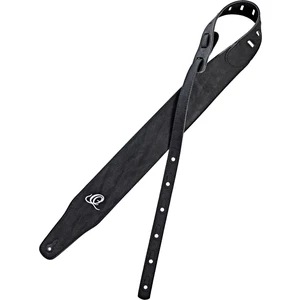 Ortega OSVG-75BK Bőr gitár heveder Black