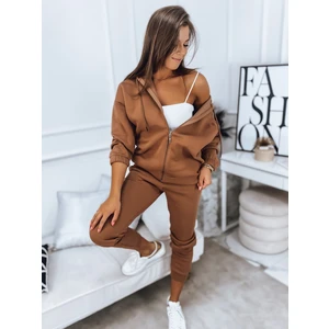 Set women sweatshirt AMILIA mocha Dstreet