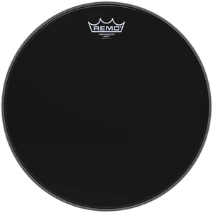 Remo ES-0018-00 Ambassador Ebony Schwarz 18" Schlagzeugfell