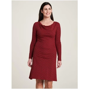 Red patterned dress Tranquillo - Women