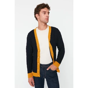 Trendyol Cardigan - Navy blue - Regular fit