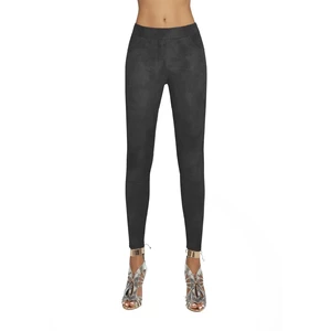 Bas Bleu LYDIA women's leggings made of soft material with a metallic pattern