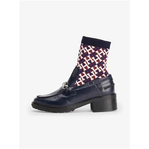 Dark blue Womens Ankle Boots Tommy Hilfiger - Ladies