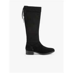 Black Suede Boots Geox Felicity - Women