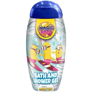 Minions Magic Bath Bath & Shower Gel sprchový a kúpeľový gél pre deti 200 ml