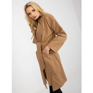 Women's coat Fashionhunters Beige