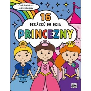 Princezny 16 obrázků do oken [Papírenské zboží]